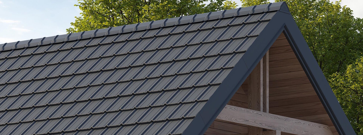Модульная металлочерепица Budmat Como (Польша)