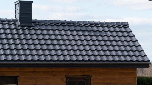 Крыша для дома BUDMAT Venecja Графитовый X-MATT 455 - фото 6