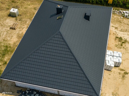 Крыша для дома BUDMAT Como Графитовый D-Matt 7024 - фото 7