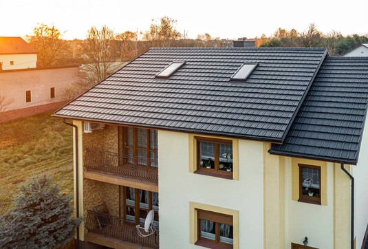 Крыша для дома BUDMAT Murano Антрацитовый IDEAL-Matt 534 - фото 1